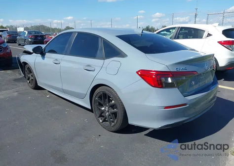 2024 Honda Civic Sport из США, поврежденный, VIN 2HGFE2F51RH574630